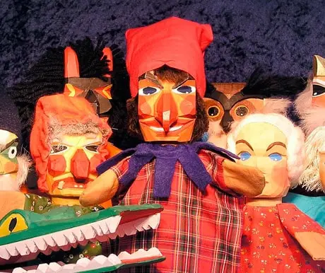 Куклы театра в Улан-Удэ